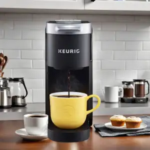 Black Keurig K-Mini coffee maker