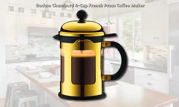 Yellow French Press Coffee Maker