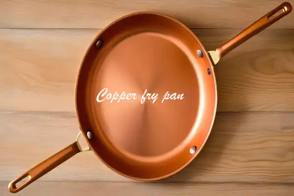 Copper fry pan