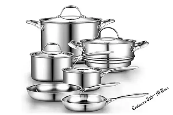 Standard Stainless Steel Kitchen Cookware