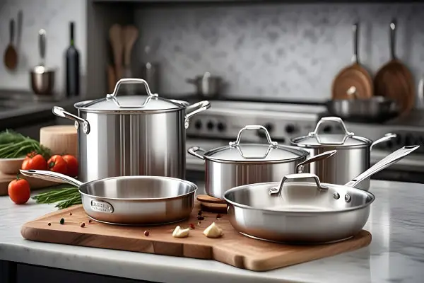 viking 3Ply Stainless Steel Cookware Set