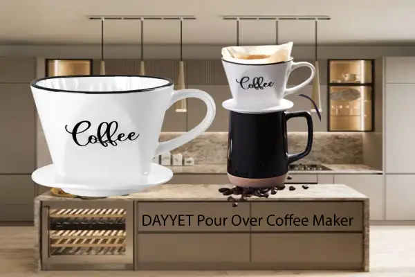 DAYYET Pour Over Coffee Maker