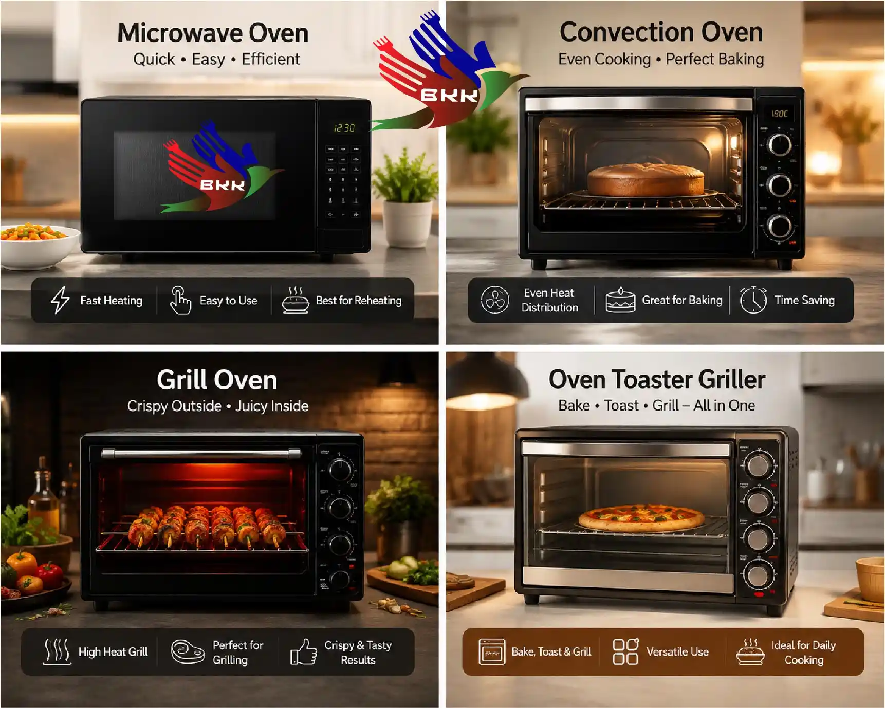 different oven